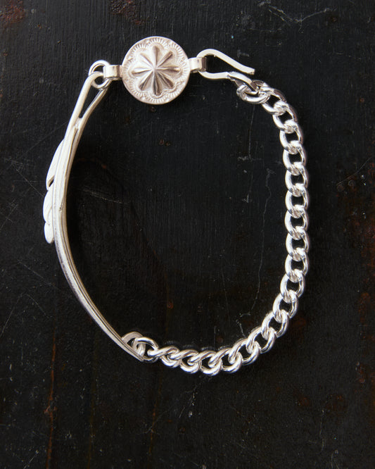 Larry Smith Kazekiri Feather Chain Bracelet  EFBR-0005