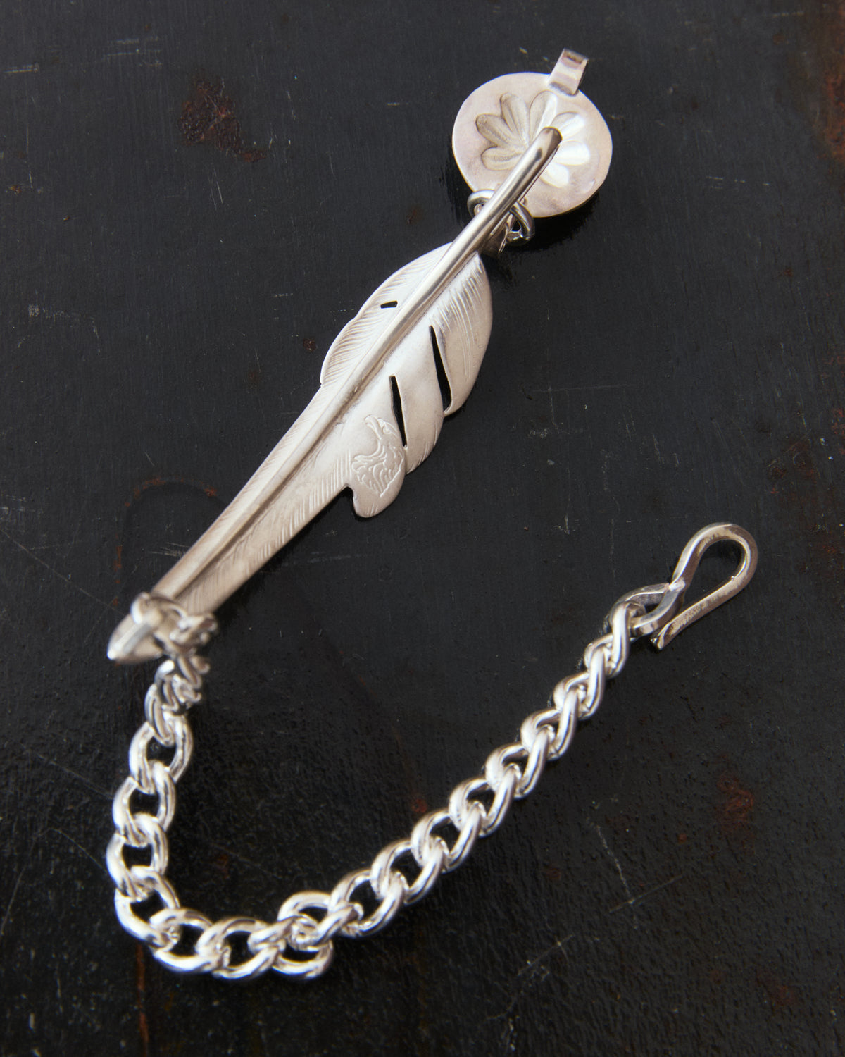 Larry Smith Kazekiri Feather Chain Bracelet  EFBR-0005
