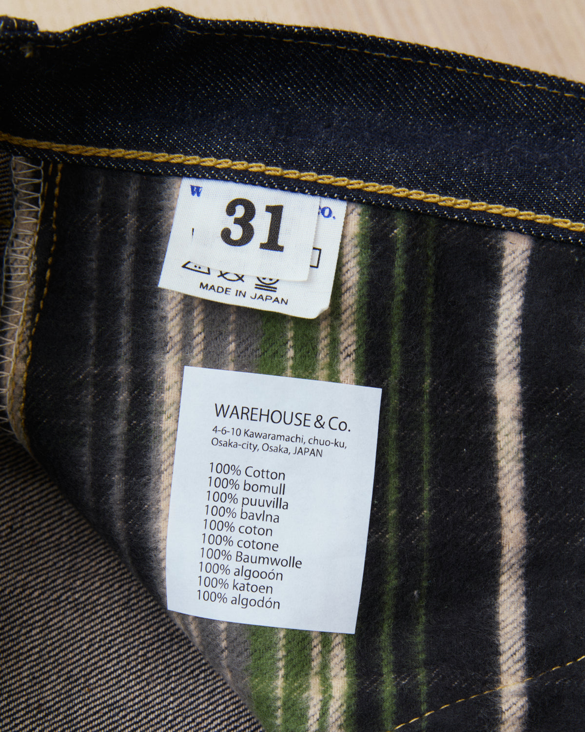 Warehouse & Co Lot S1003XX-LTD Limited 30th Anniversary Jeans