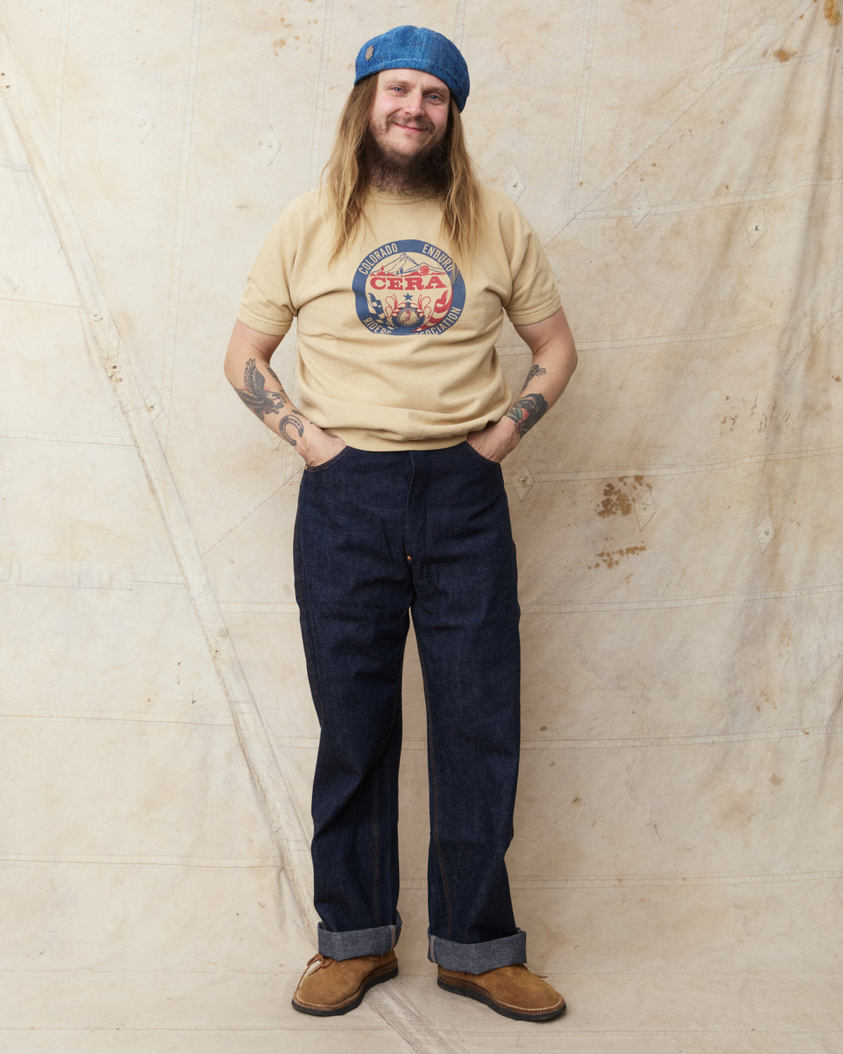 Warehouse & Co. Lot 4104 Short Sleeve Sweatshirt SWCERA