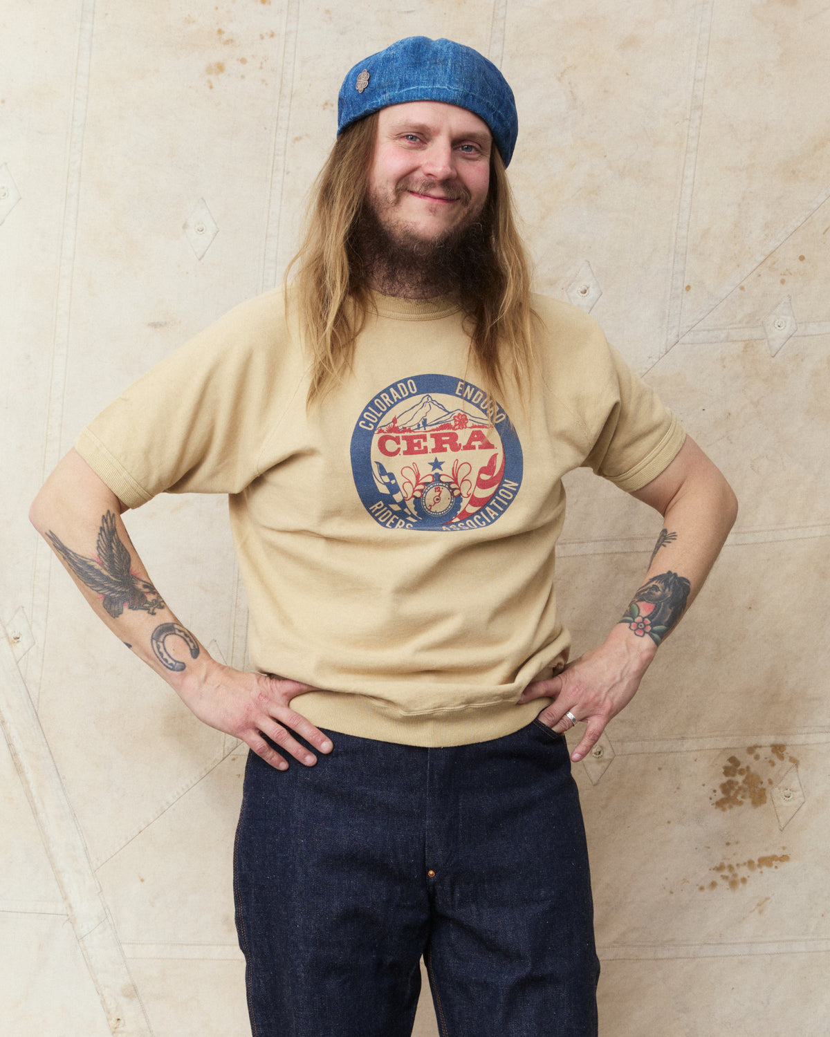 Warehouse & Co. Lot 4104 Short Sleeve Sweatshirt SWCERA