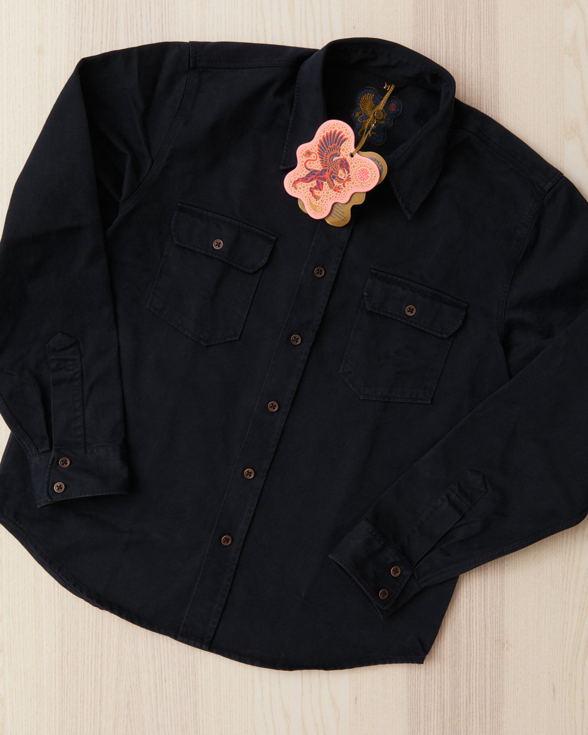 Indigofera Alamo Shirt Marshall Black