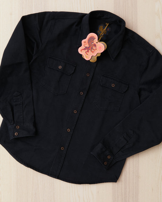 Indigofera Alamo Shirt Marshall Black