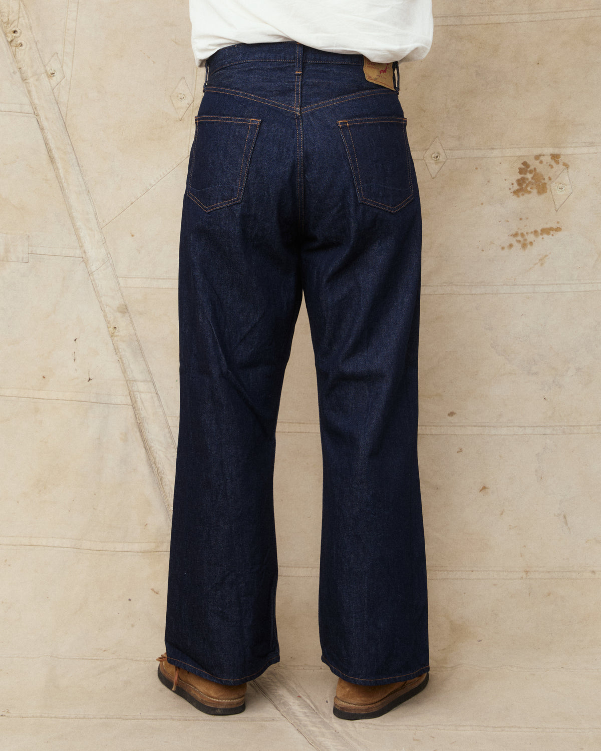 OrSlow 01-2021W-81K 202 Shoe Cut Wide Flare Denim