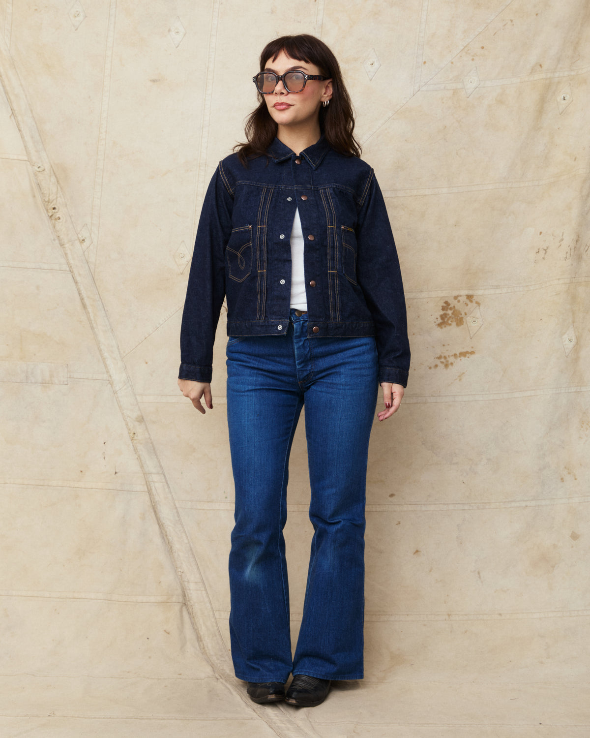 OrSlow 00-6050-81 Womens Rodeo Denim Jacket One Wash