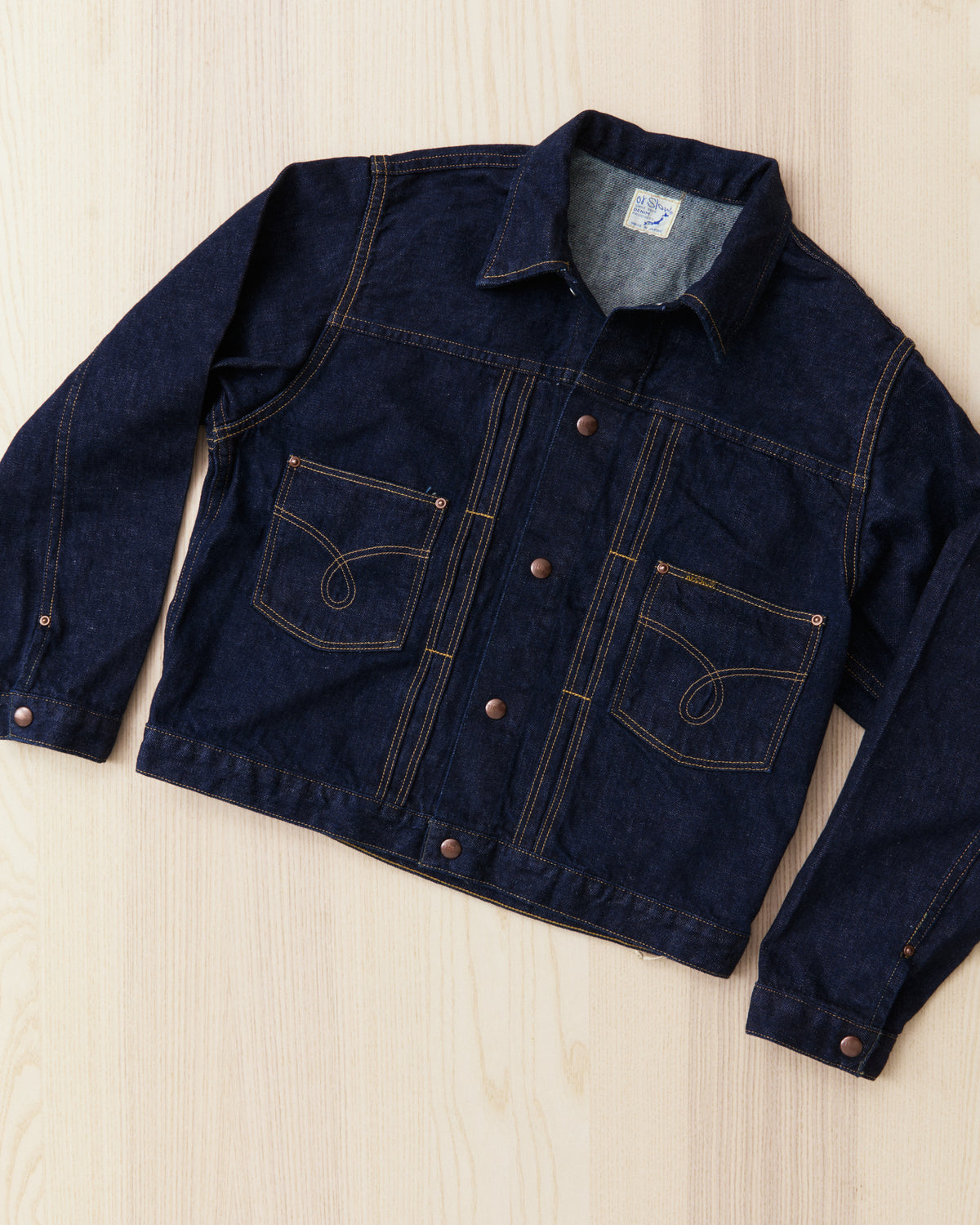 OrSlow 00-6050-81 Womens Rodeo Denim Jacket One Wash