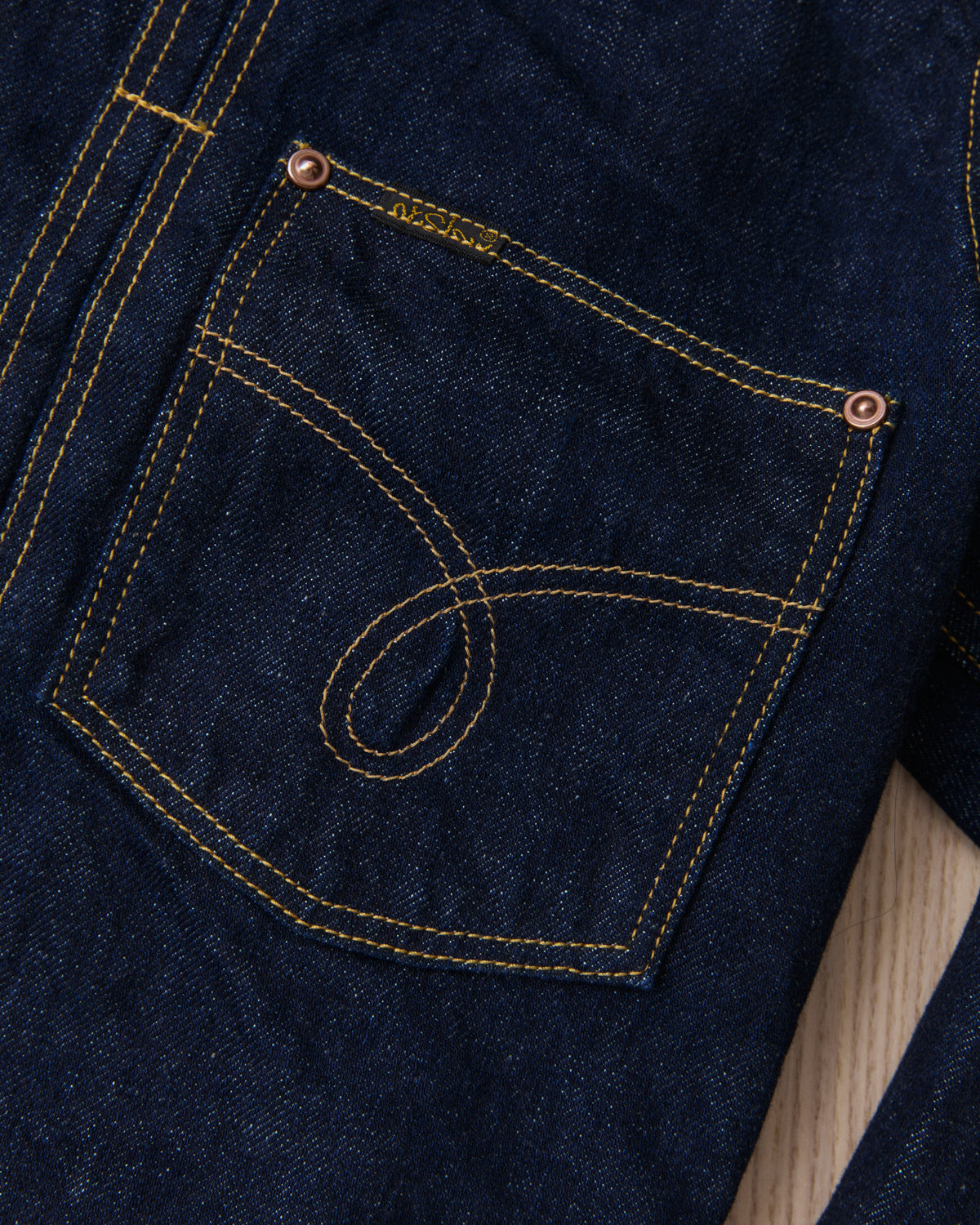 OrSlow 00-6050-81 Womens Rodeo Denim Jacket One Wash