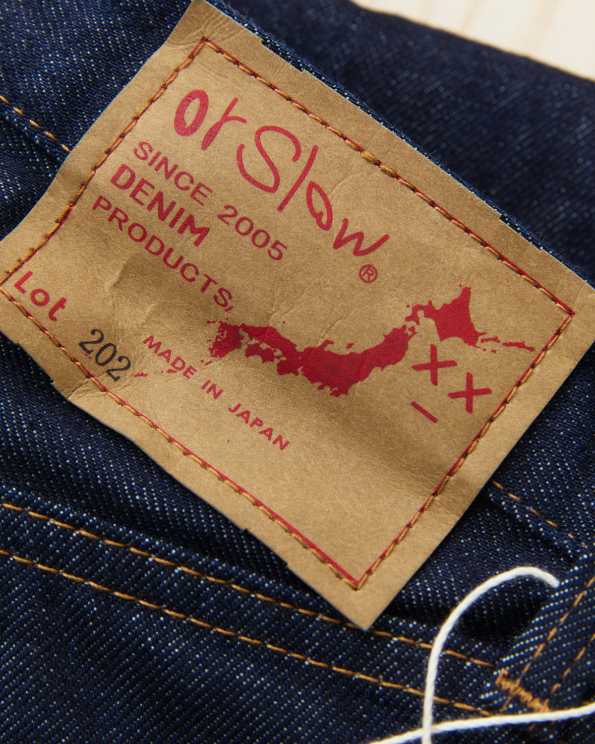 OrSlow 01-2021W-81K 202 Shoe Cut Wide Flare Denim