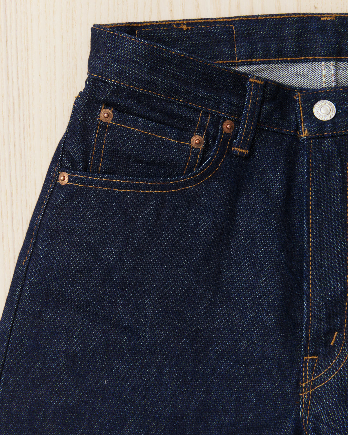 OrSlow 01-2021W-81K 202 Shoe Cut Wide Flare Denim