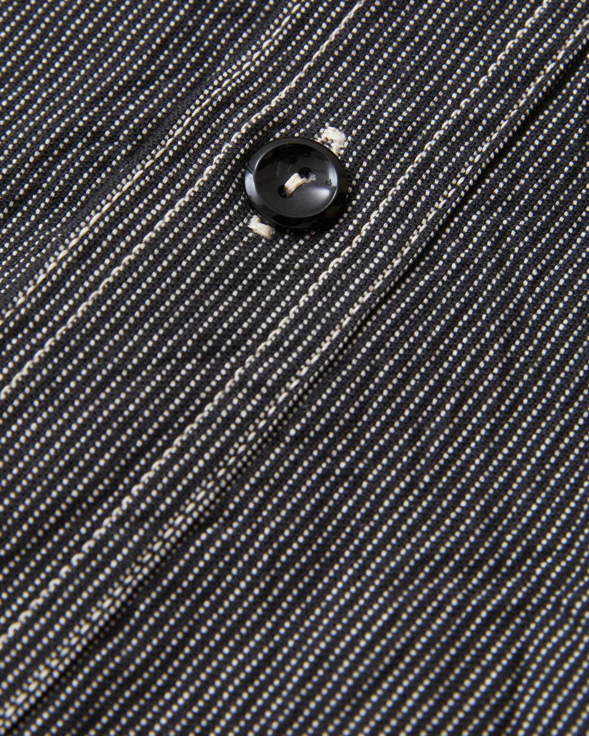 Sugar Cane & Co. SC25511 119 Black Striped Work Shirt
