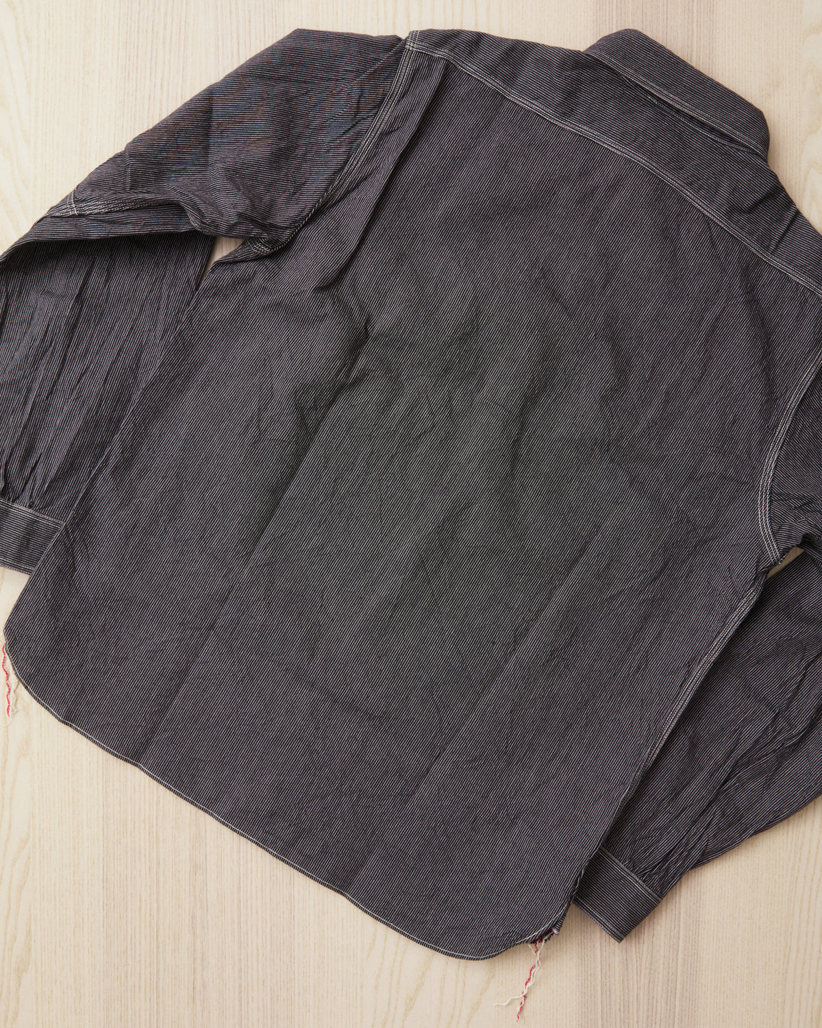 Sugar Cane & Co. SC25511 119 Black Striped Work Shirt