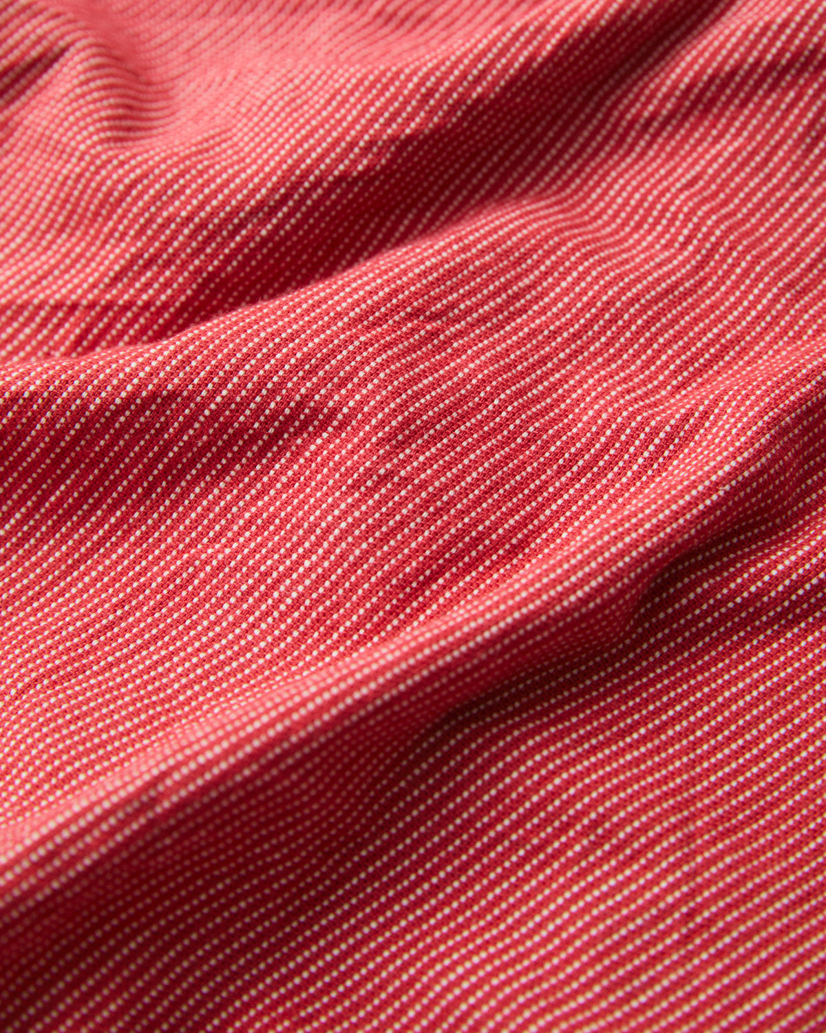 Sugar Cane & Co. SC25511 165 Red Striped Work Shirt