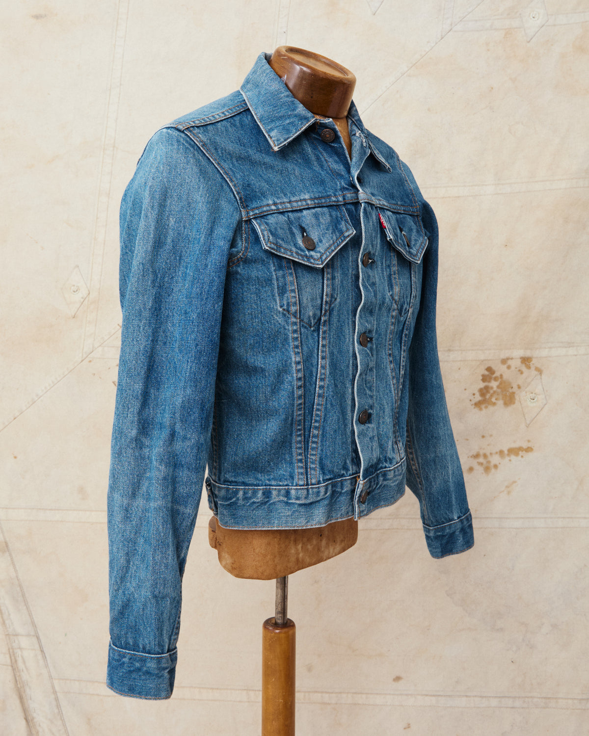 Vintage Levi's 705055 0217 Made in USA Denim Jacket Size 36 No. 3