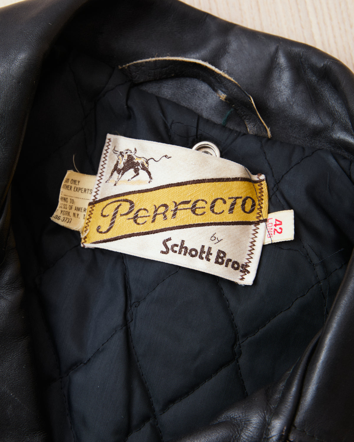 Second Hand Schott Perfecto Jacket  Black Size 42 Long