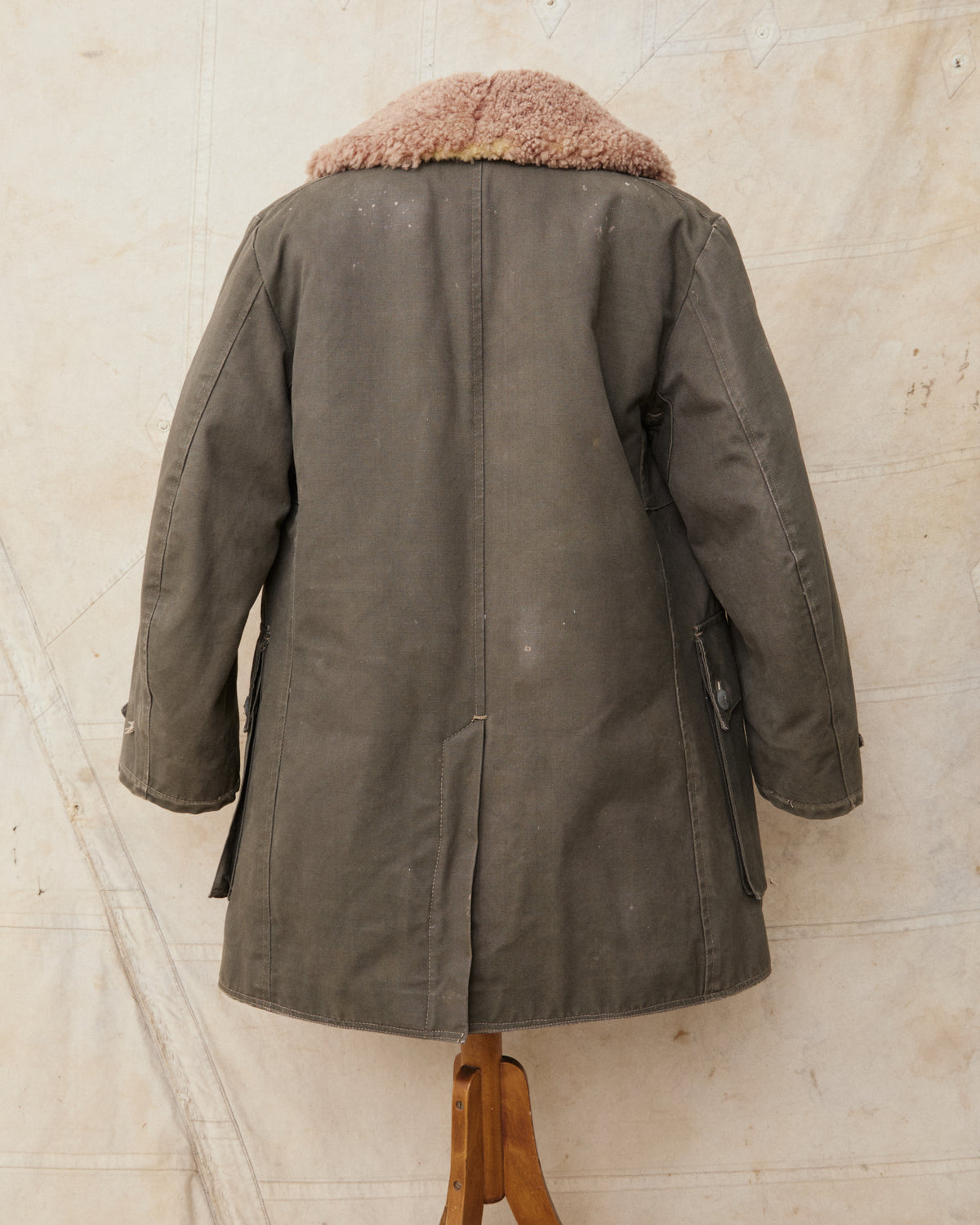 Vintage Swedish Army Survival Coat "Livpäls" M/1944 Size 2