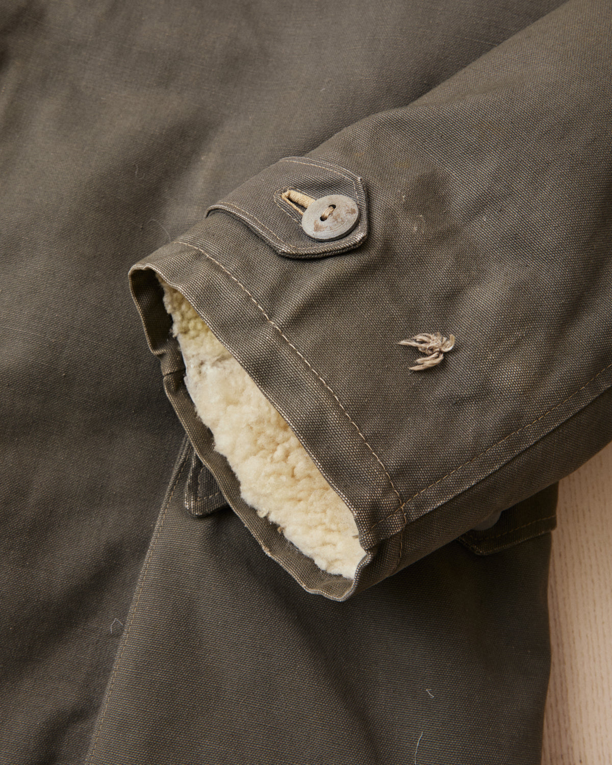 Vintage Swedish Army Survival Coat "Livpäls" M/1944 Size 2