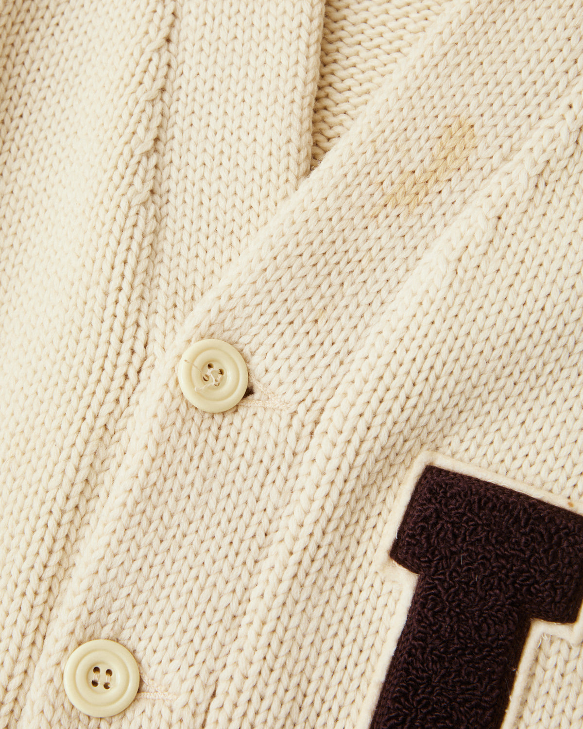 Vintage 50´s Bethlehem Sporting Goods Knitted Letterman Wool Cardigan
