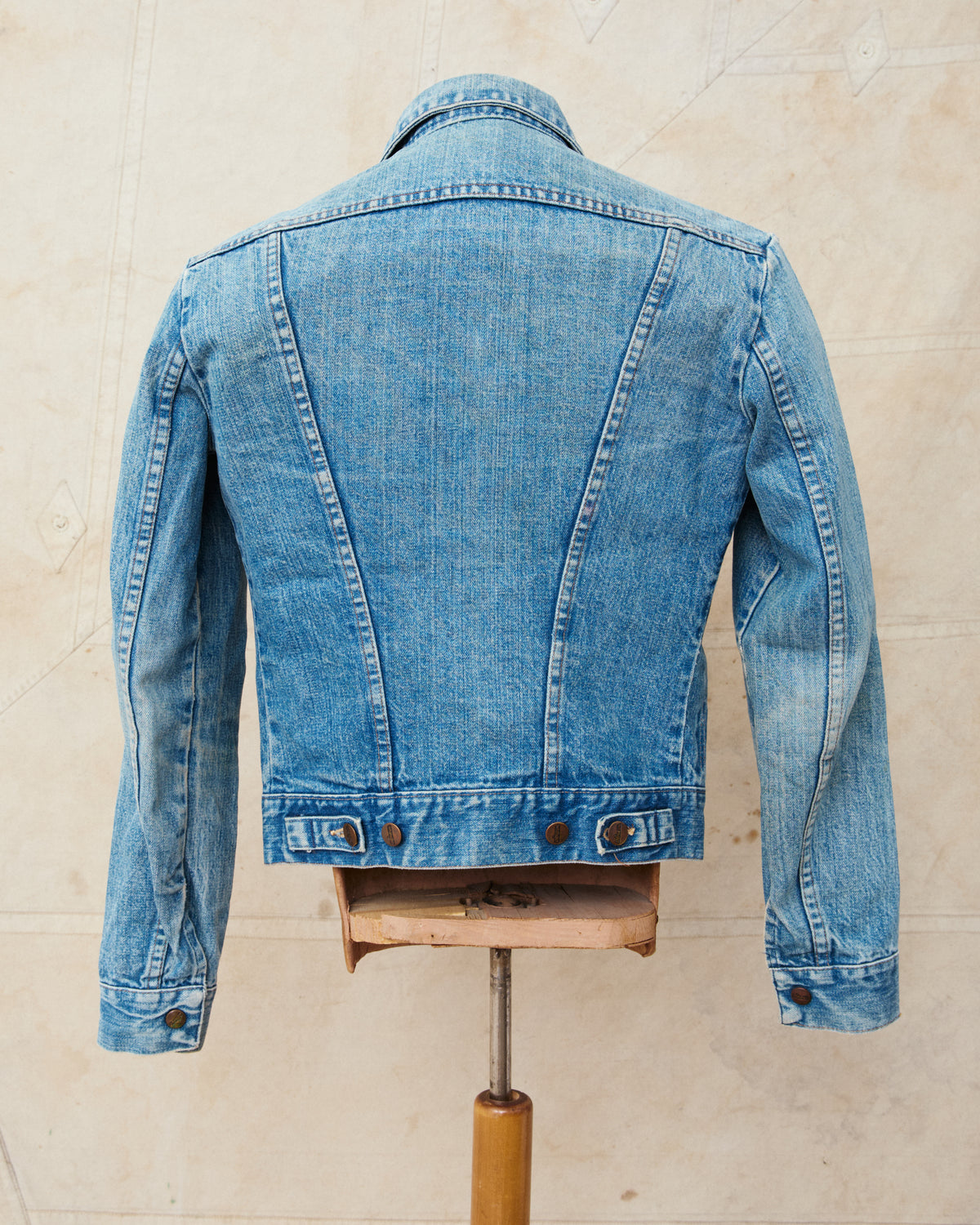 No. 2 Vintage 1980's Wrangler Broken Twill Denim Jacket Size 34