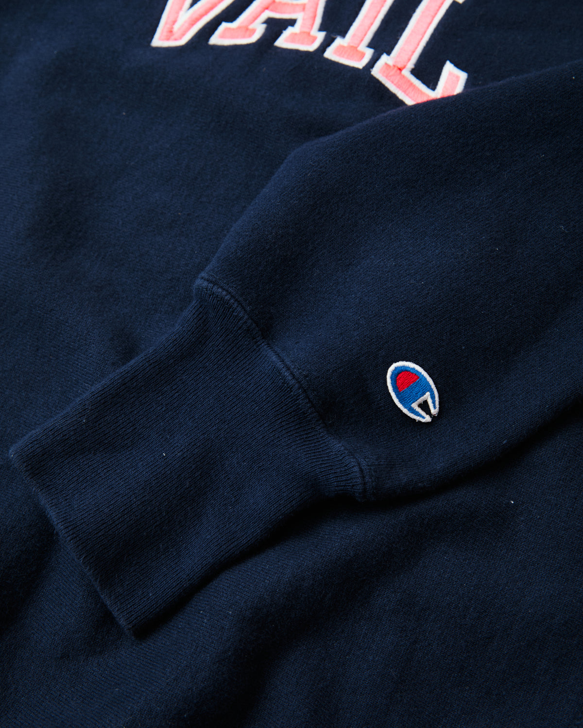 Vintage 90's Champion Reverse Weave Vail Sweatshirt Navy L