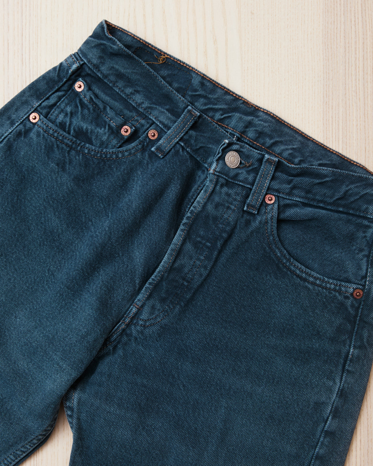 No. 22 Vintage 1990's Made in USA Levi's 501 Overdyed Jeans W 28 / L 34
