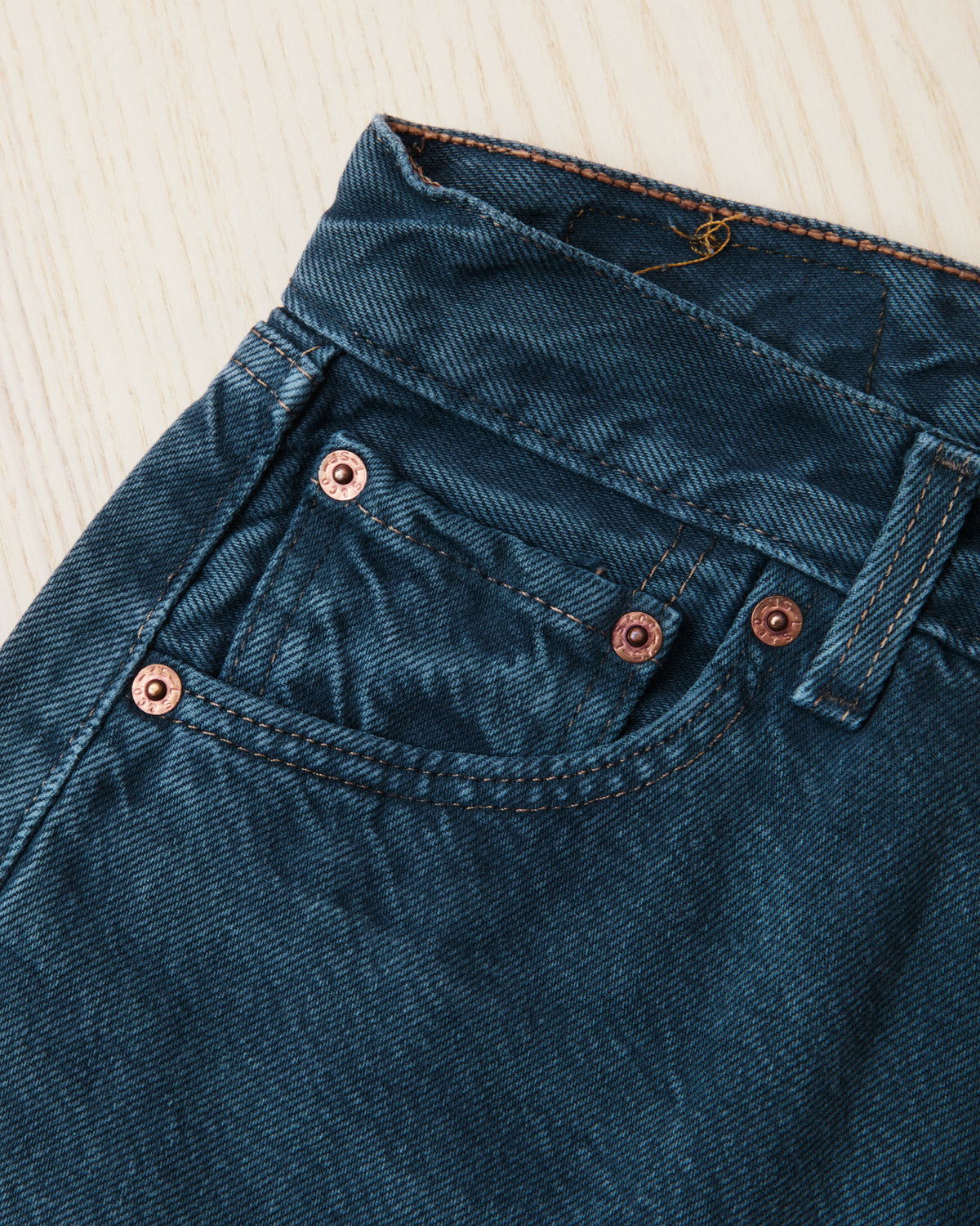 No. 22 Vintage 1990's Made in USA Levi's 501 Overdyed Jeans W 28 / L 34