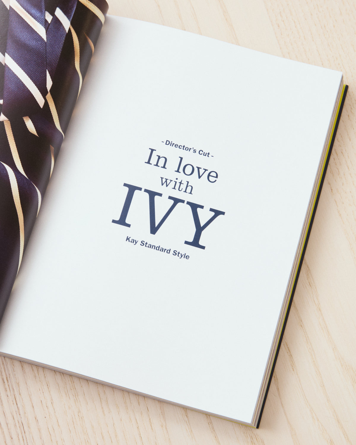 In Love With Ivy Book Director's Cut Edition