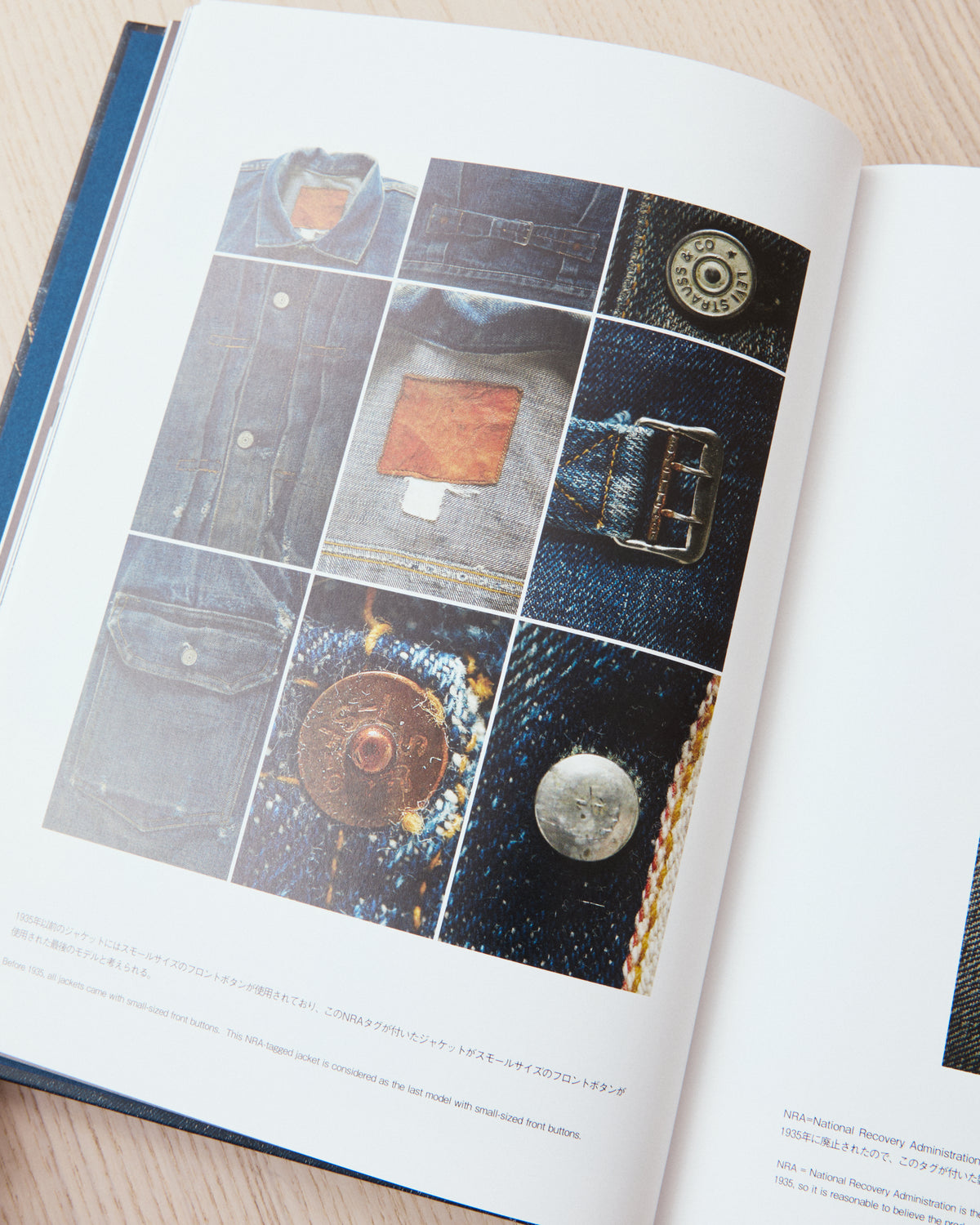 Book about Vintage Levi's Denim Jackets