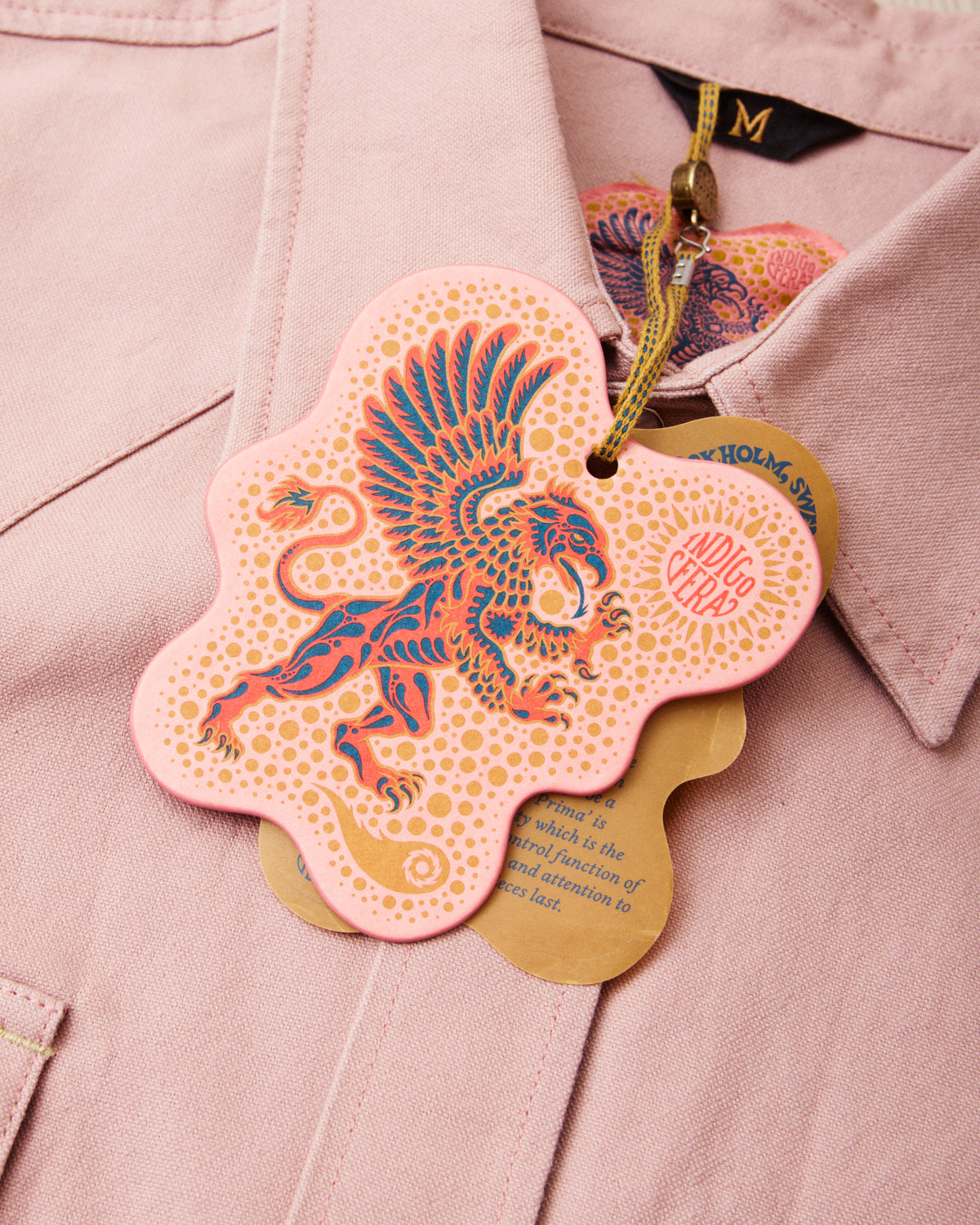 Indigofera Bowman Roxboro Canvas Shirt Mountain Coral