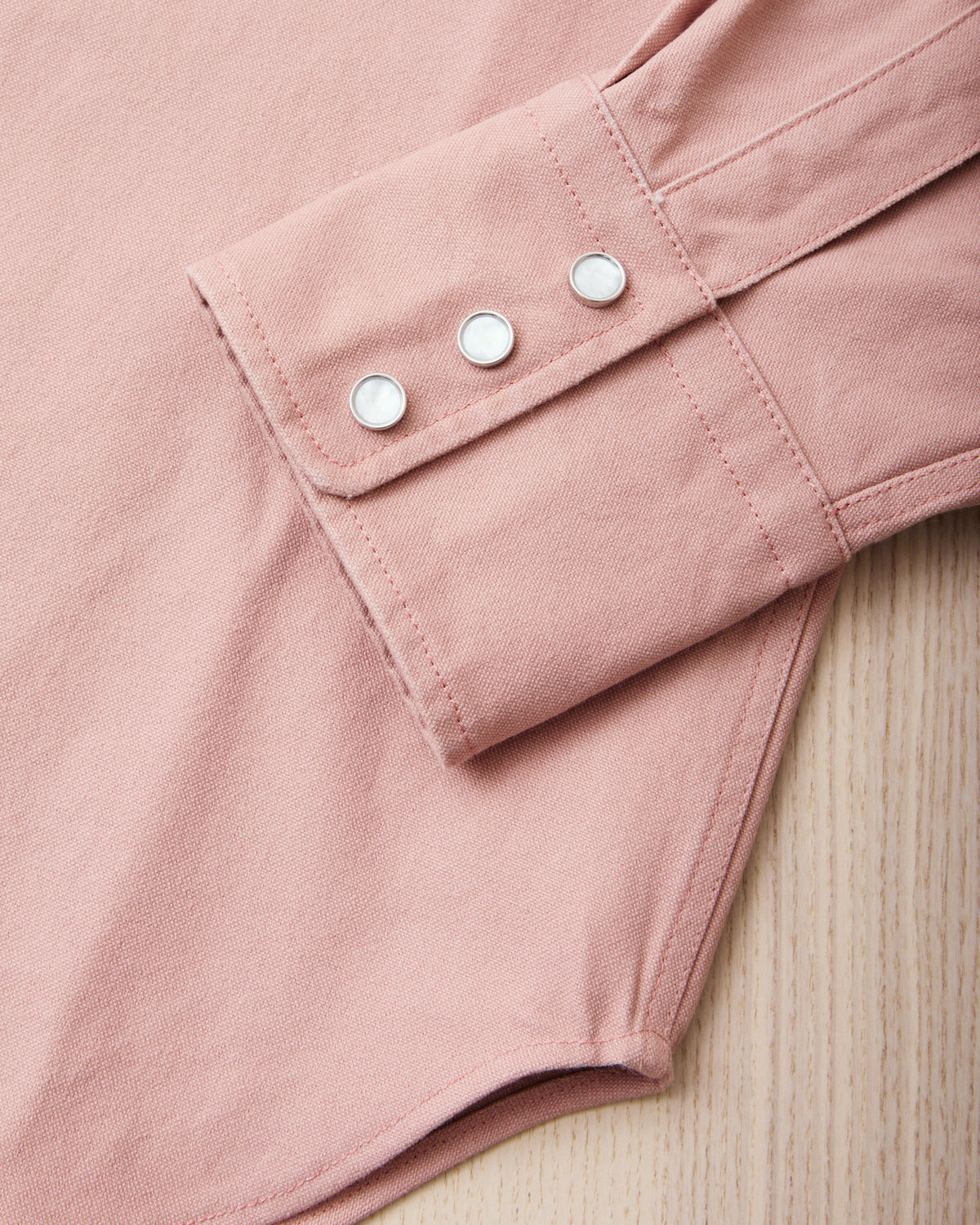 Indigofera Bowman Roxboro Canvas Shirt Mountain Coral