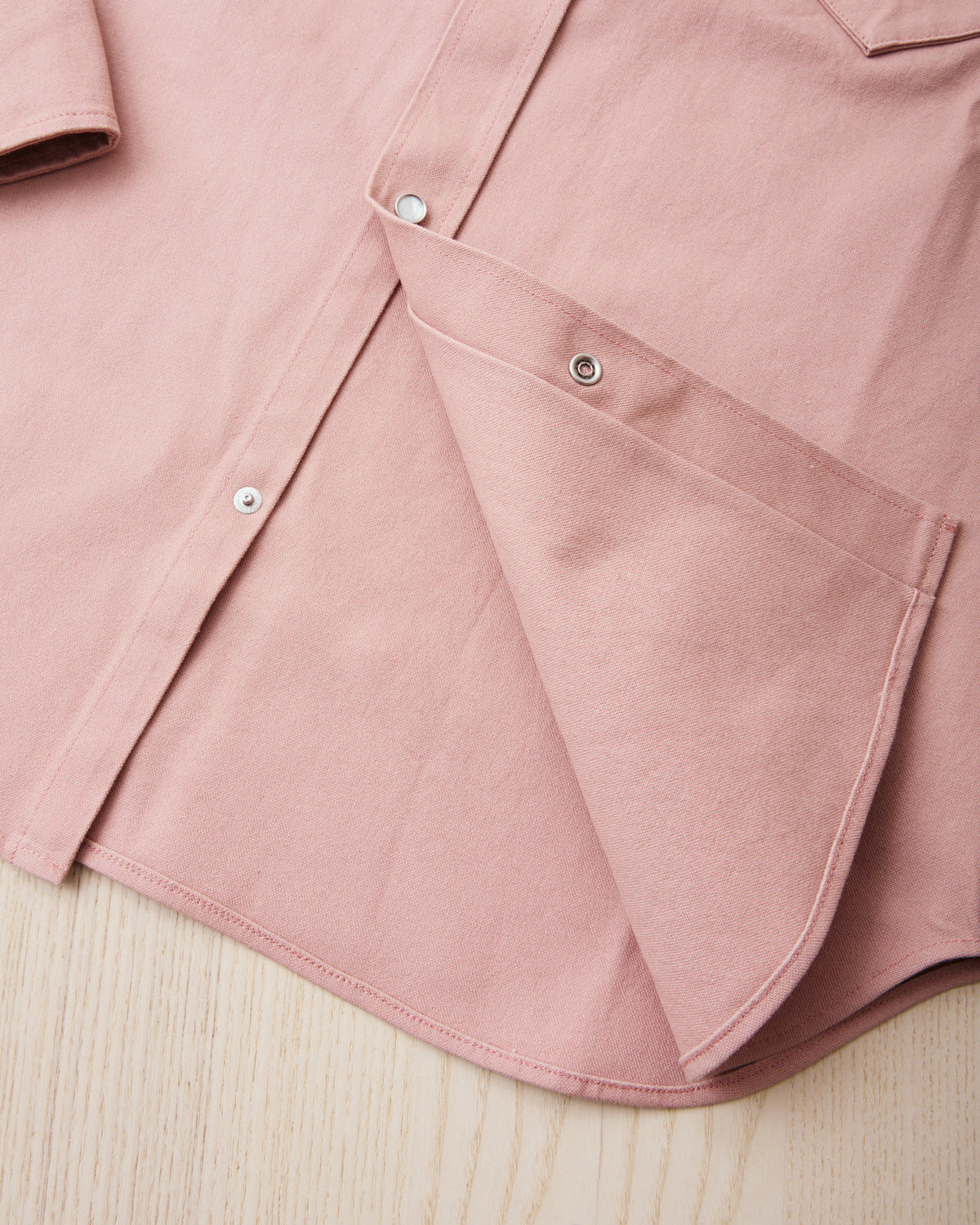 Indigofera Bowman Roxboro Canvas Shirt Mountain Coral