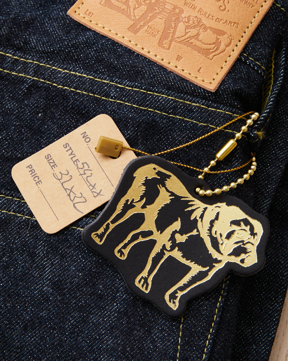 Muller & Bros Lot: 542XX Limited Edition "WWII Type Jeans" Rinsed
