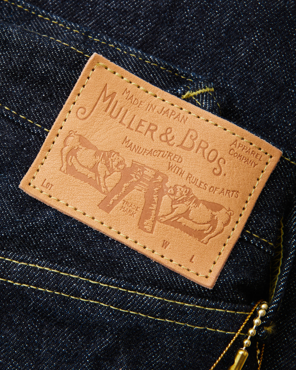 Muller & Bros Lot: 542XX Limited Edition "WWII Type Jeans" Rinsed