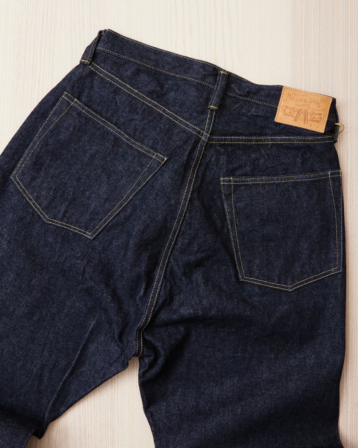 Muller & Bros Lot: 542XX Limited Edition "WWII Type Jeans" Rinsed