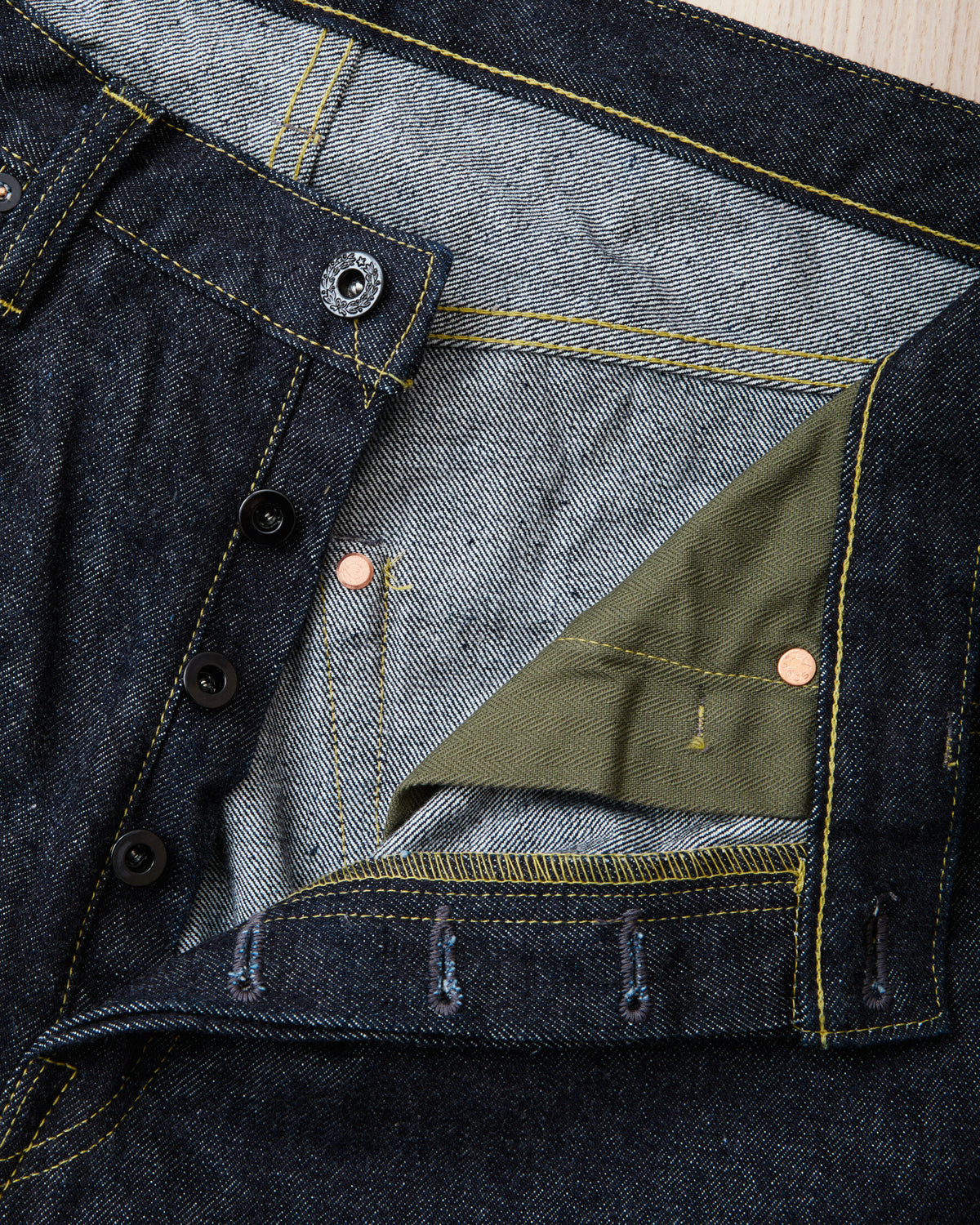 Muller & Bros Lot: 542XX Limited Edition "WWII Type Jeans" Rinsed