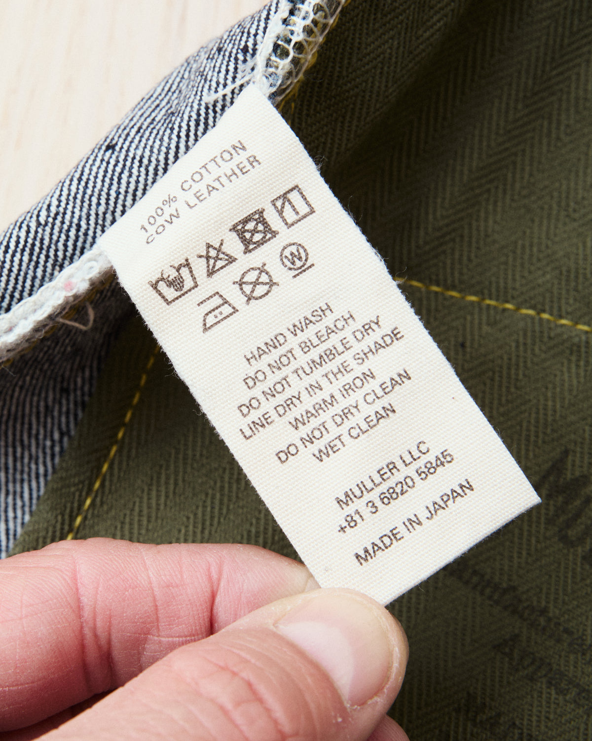 Muller & Bros Lot: 542XX Limited Edition "WWII Type Jeans" Rinsed