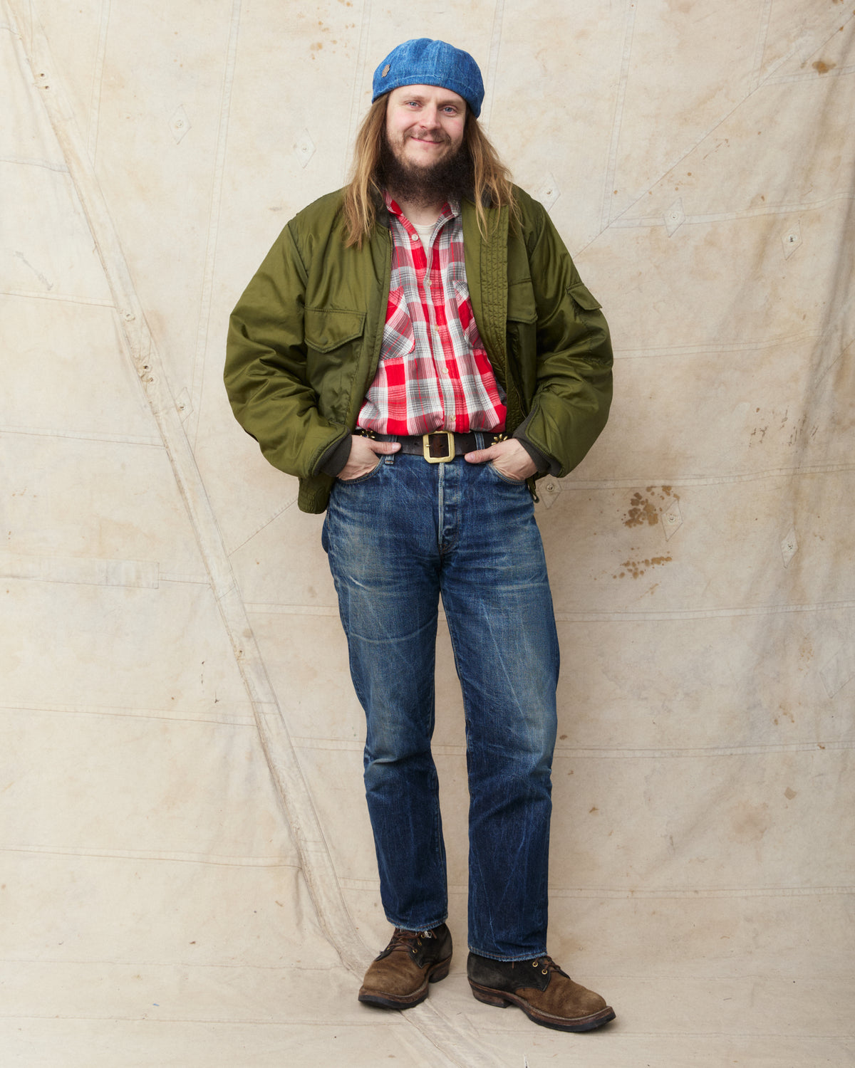 Buzz Rickson's BR15947 Type WEP Military Flight Jacket Olive