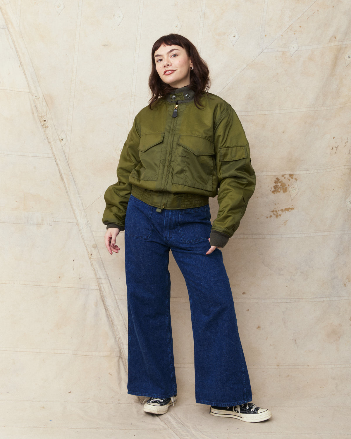 Buzz Rickson's BR15947 Type WEP Military Flight Jacket Olive
