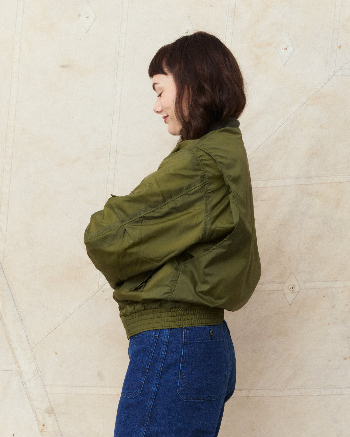 Buzz Rickson's BR15947 Type WEP Military Flight Jacket Olive