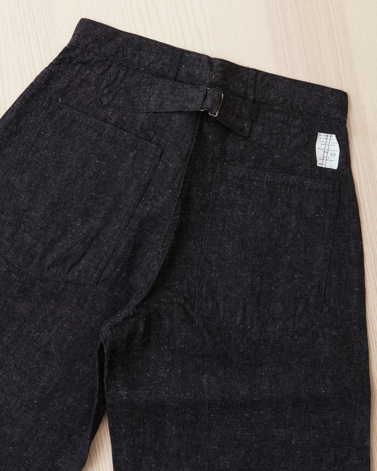 TCB Jeans Catface Trousers Black