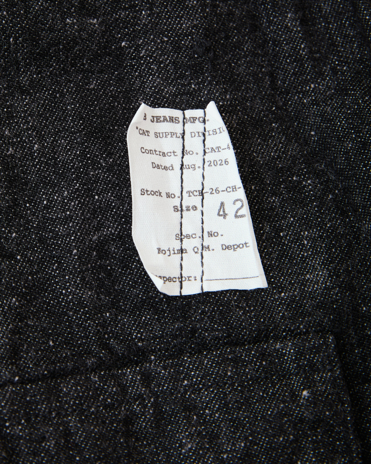 TCB Jeans Catface Jacket Black