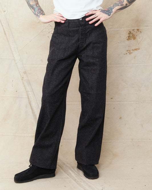 TCB Jeans Catface Trousers Black