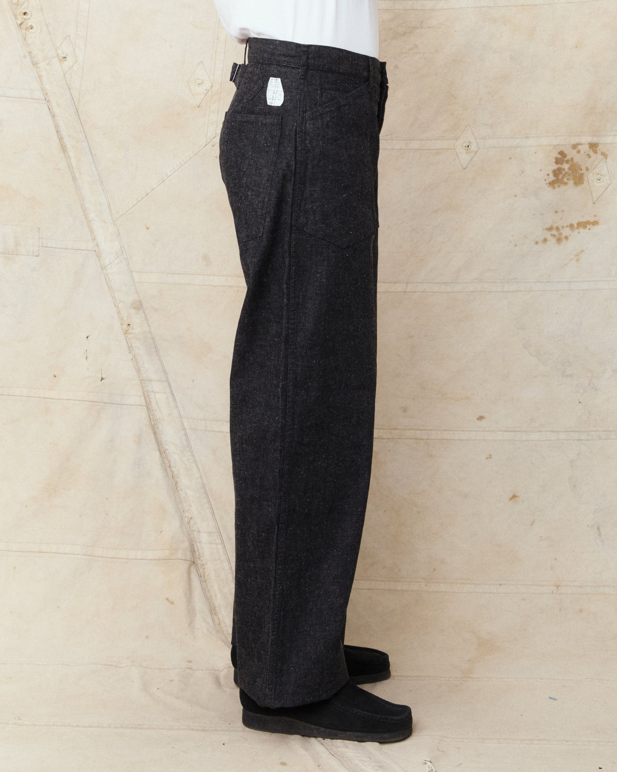 TCB Jeans Catface Trousers Black
