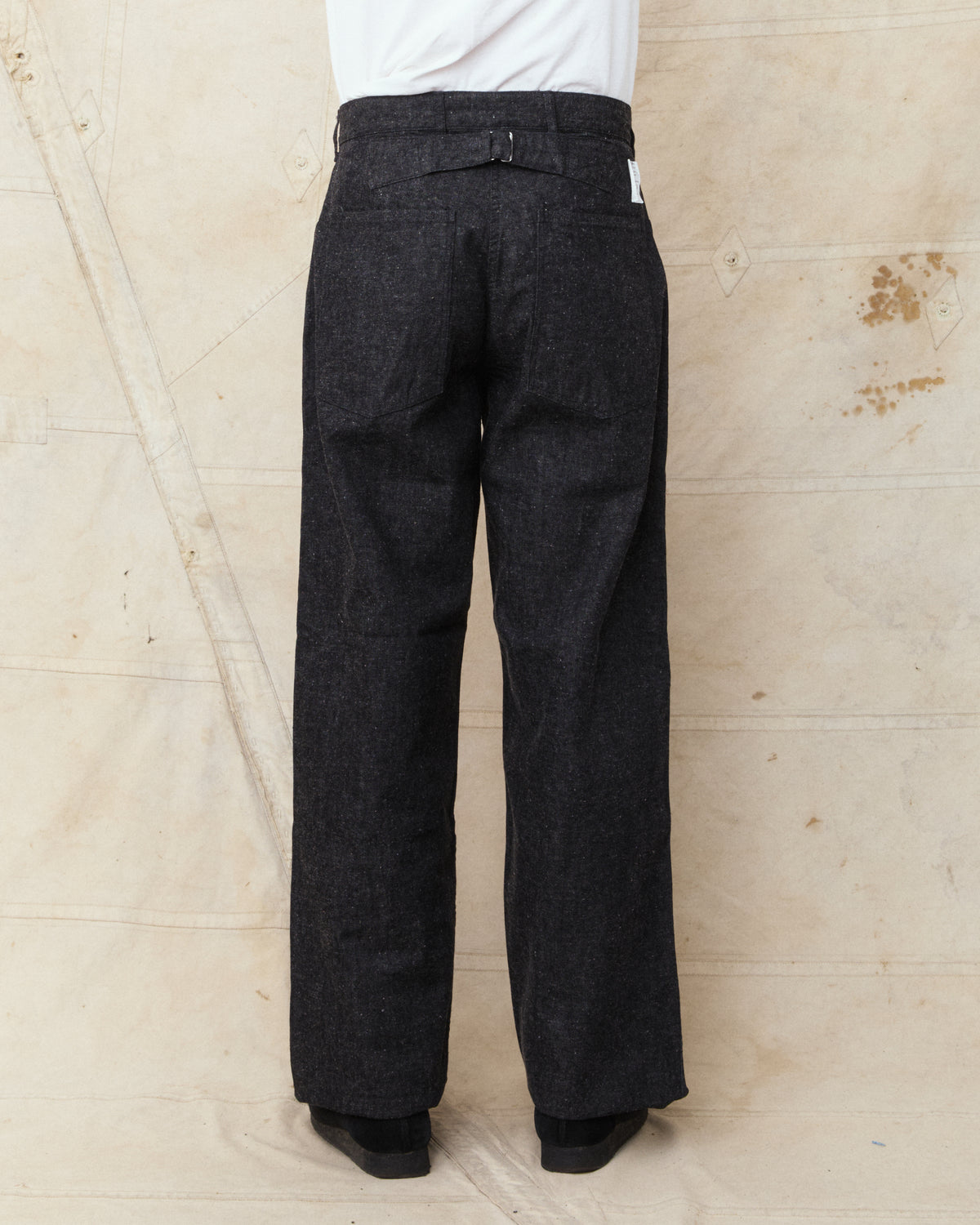 TCB Jeans Catface Trousers Black