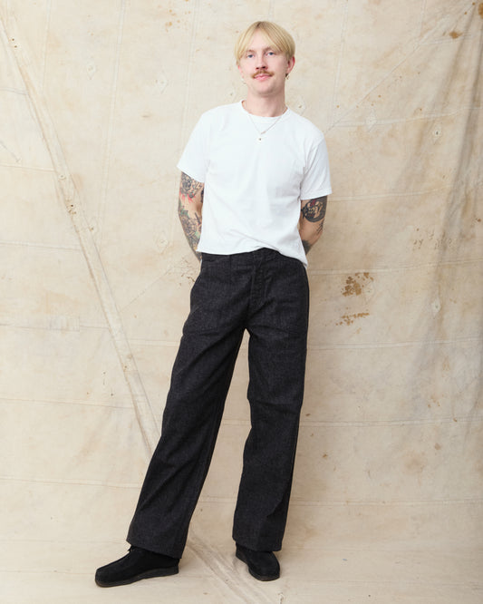 TCB Jeans Catface Trousers Black
