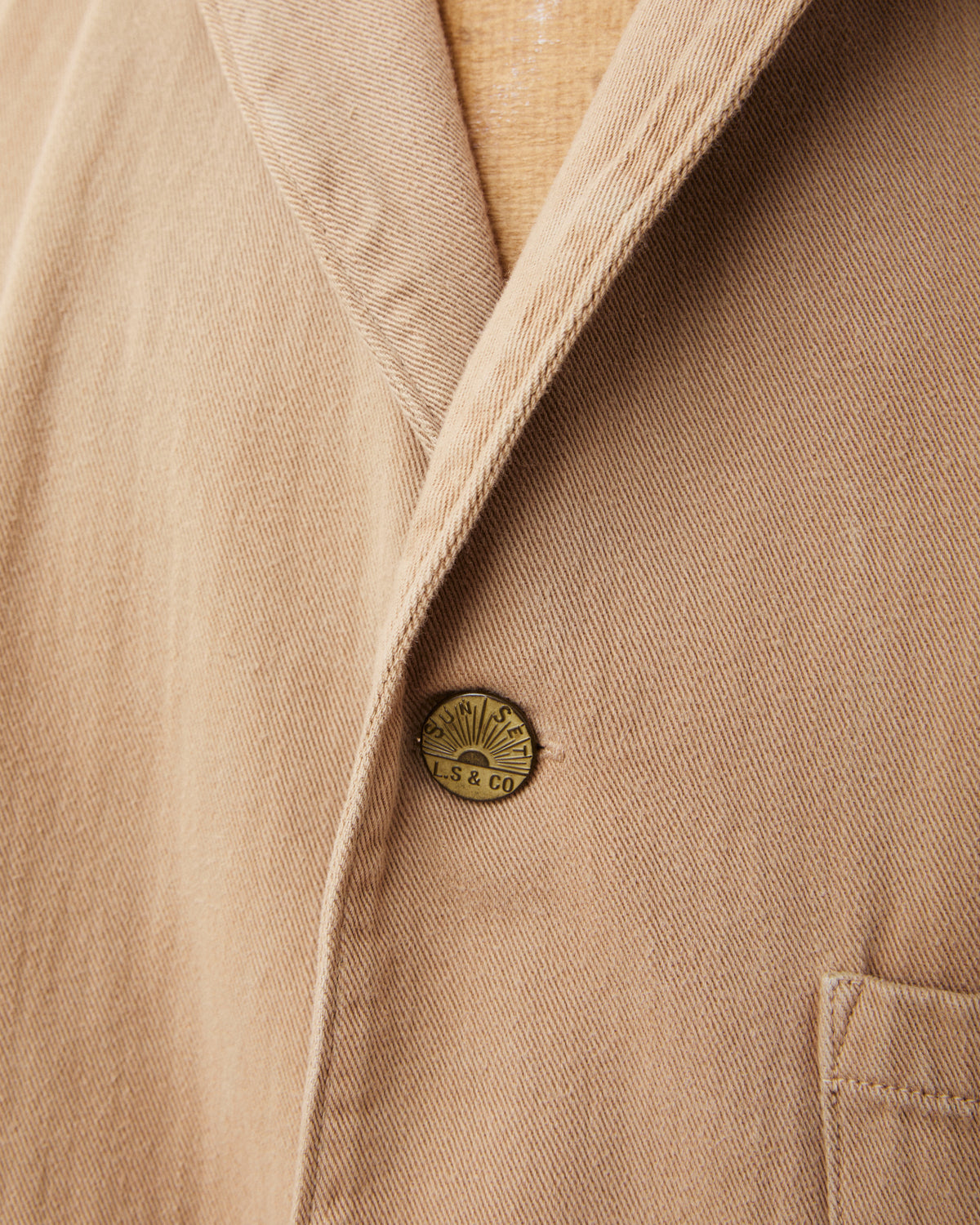 Second Hand Levi's Vintage Clothing Sun Set Coat Size L