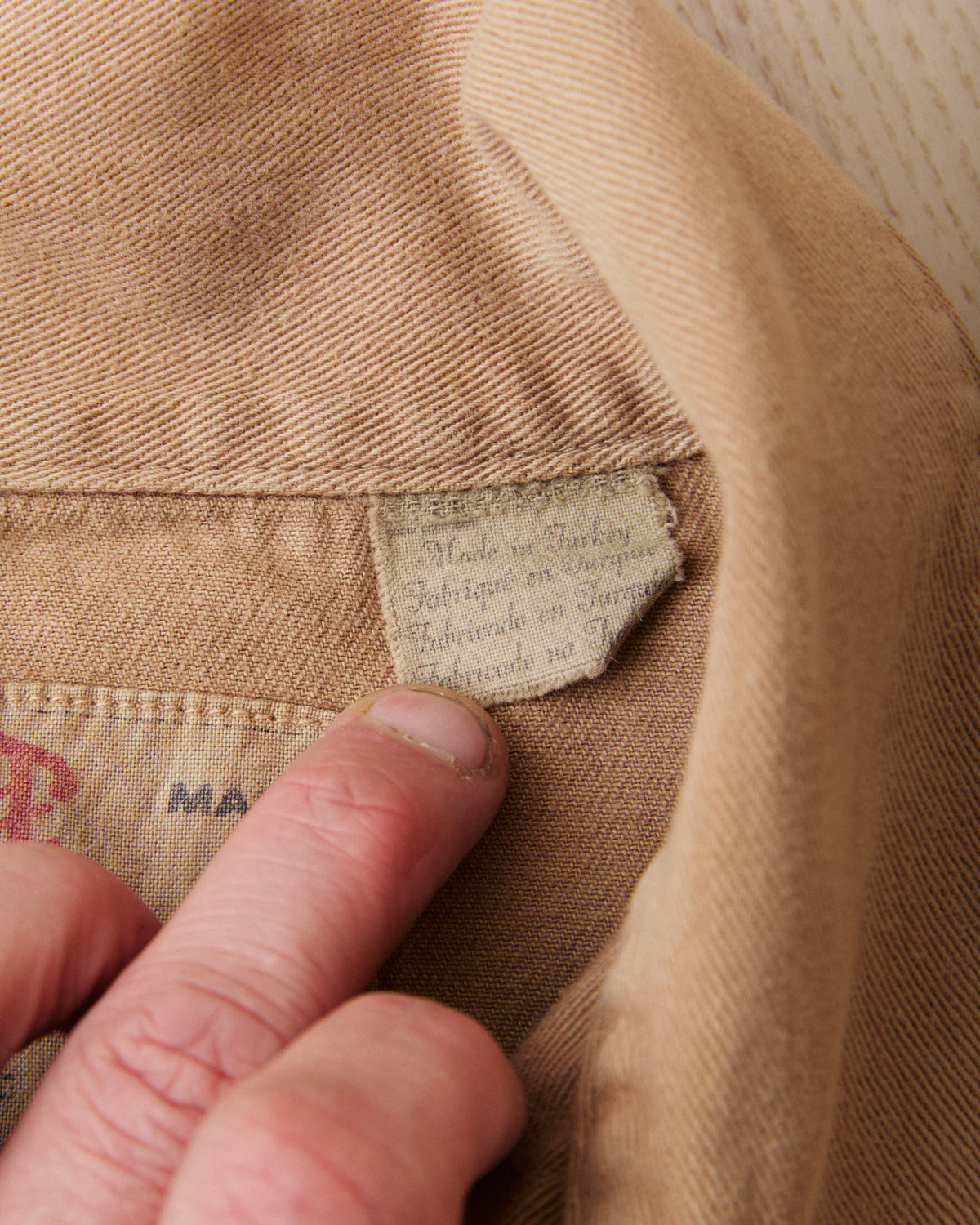 Second Hand Levi's Vintage Clothing Sun Set Coat Size L