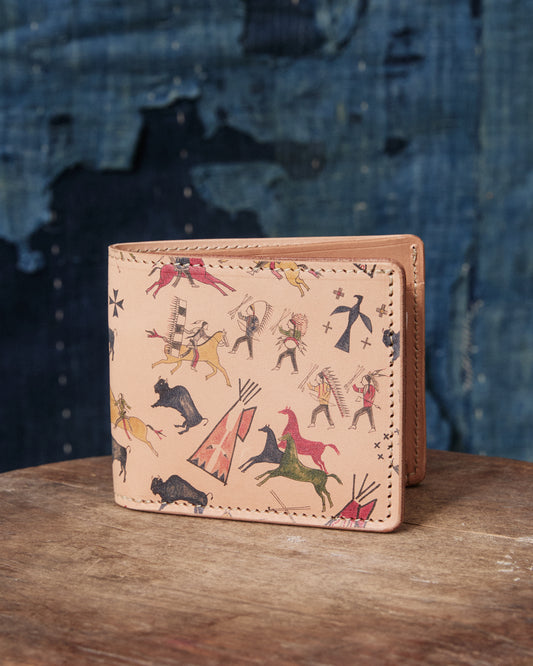 Larry Smith x Ishi Gurinsky Billfold Wallet Tipi Art
