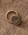 Tender Button Brass Key ring