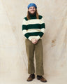 Heimat Signal Rollneck Wool Sweater Seashell / Tannen Green Rugby