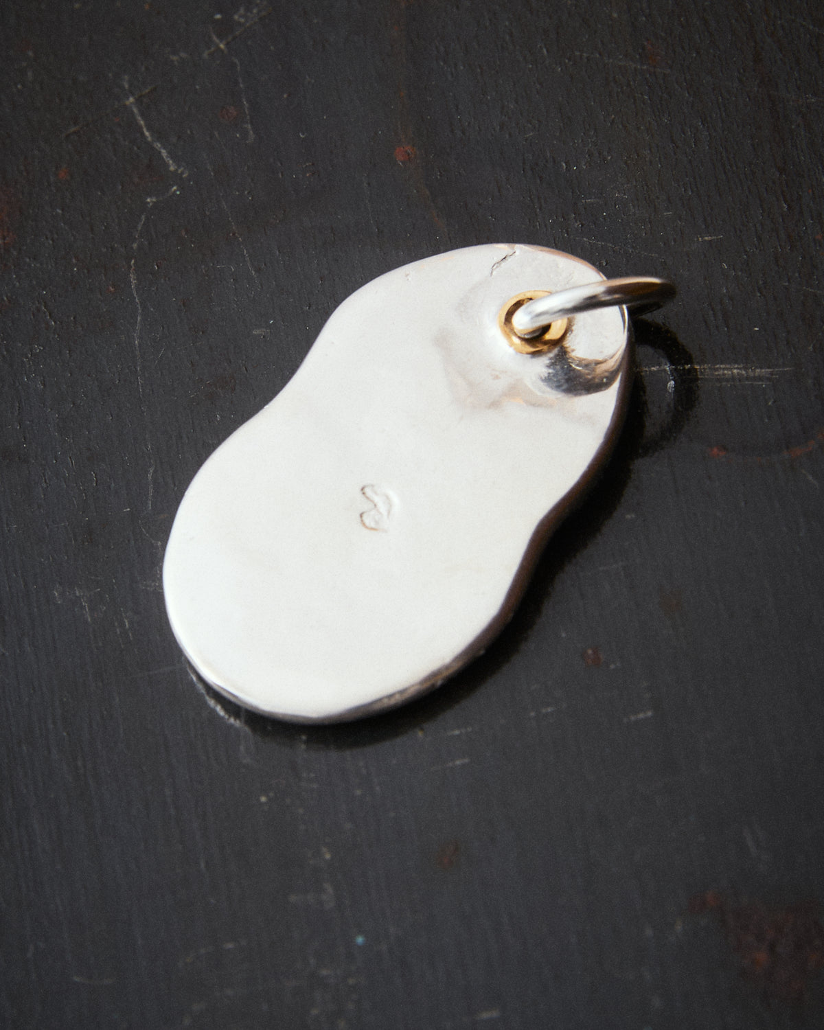 Larry Smith Karakusa Rose Skinny Daruma Pendant NL-0168